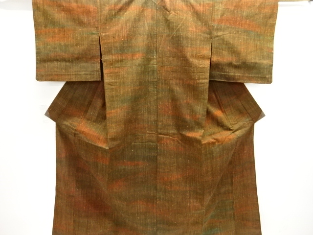JAPANESE KIMONO / HITOE MAWATA TSUMUGI 